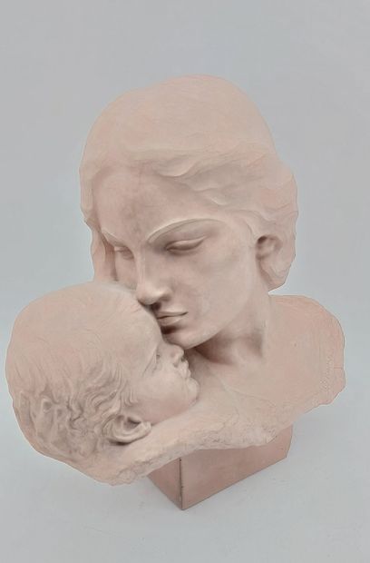 BONOME

Buste femme et enfant

Terre cuite

Epreuve...