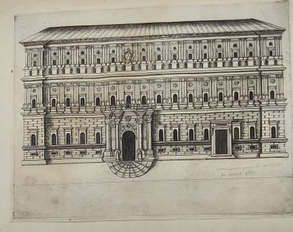 COLLECTION OF ANTIQUE ENGRAVINGS

XVI-XVIIIth...