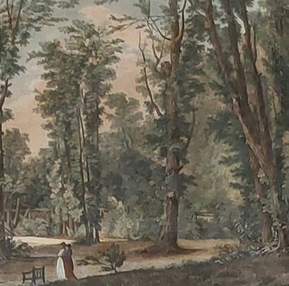 Around 1800

Two watercolour engravings

Ermenonville...