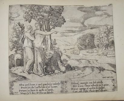 COLLECTION OF ANTIQUE ENGRAVINGS

XVI-XVIIIth...