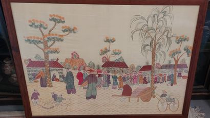 LOT OF PICTURES (watercolors, reproductions,...