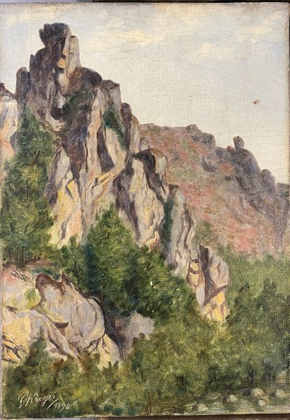 Georges KROEGER

Rocks, cliffs, undergrowth

Four...