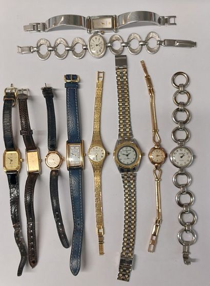 LOT DE MONTRES DE DAME

- Herbelin

- Vuillemin...