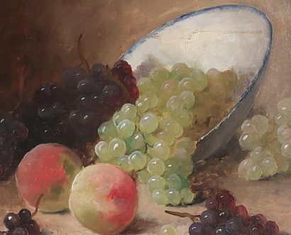 NATURE MORTE AUX FRUITS

Deux huiles sur...