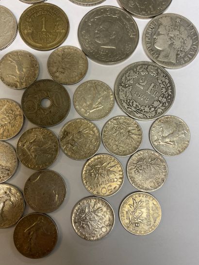 LOT OF SILVER PIECES including : 

- 2 pieces...