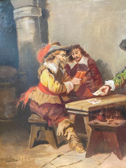 ECOLE DE LA FIN XIXème siècle

Les joueurs...