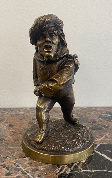 MAROTTE

Bronze formant encrier

Mousquetaire

Signé...