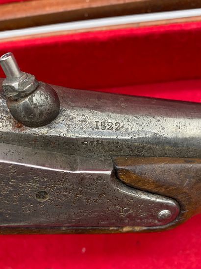 PISTOLET DE CAVALERIE modèle 1822

L : 34,5...
