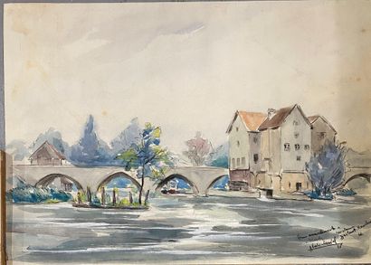André PLANSON (1898-1981) 

La Ferté Sous...