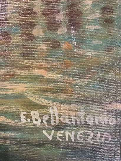 Ermando BELLANTONIO (1900-1980) 

Venise

Huile...