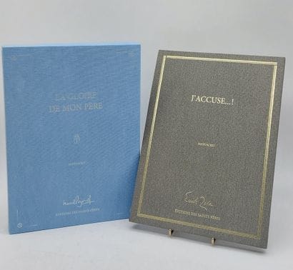 LOT including :

- J'accuse...! Emile Zola

Ed....