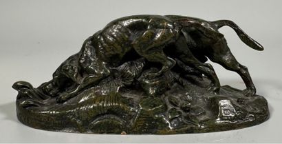 Antoine-Louis BARYE (Paris, 1795 - 1875)

Two...