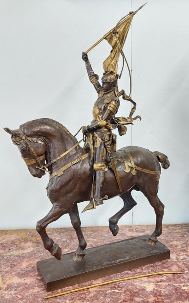 Emmanuel FREMIET (1824-1910)

Jeanne d'Arc

Bronze...