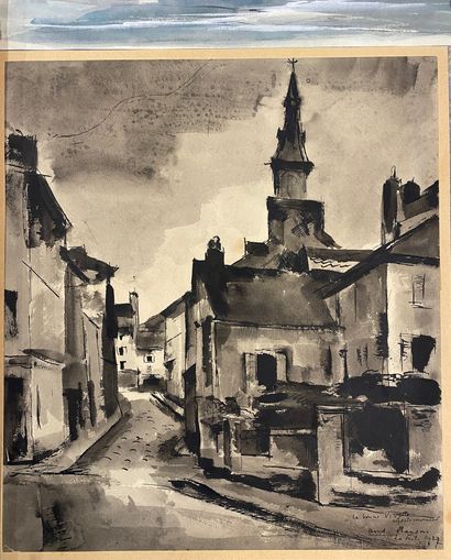 André PLANSON (1898-1981) 

La Ferté Sous...