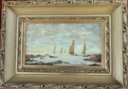P. GAEZ ?

Marine

Oil on panel signed lower...
