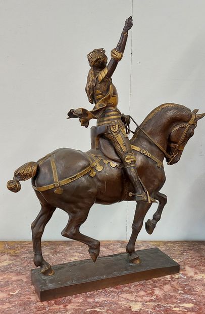 Emmanuel FREMIET (1824-1910)

Jeanne d'Arc

Bronze...
