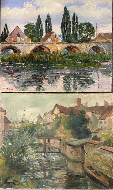 J. BELLANGER

Vue de village 

Huile sur...