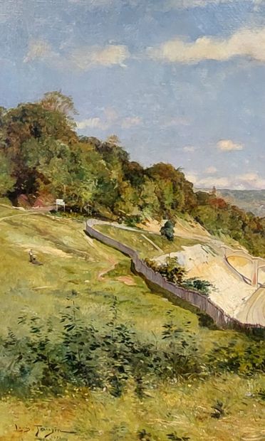 Louis TAUZIN (c.1842-c.1915)

Landscape

Oil...