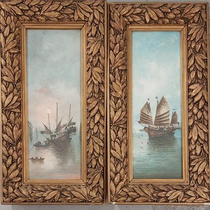 MARINE

Pendants

Oil on cardboard, under...