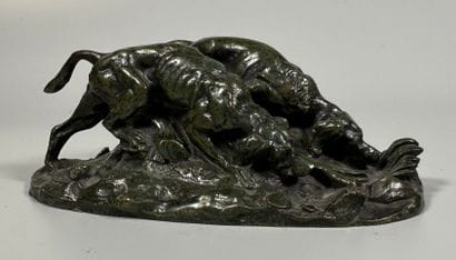 Antoine-Louis BARYE (Paris, 1795 - 1875)

Two...