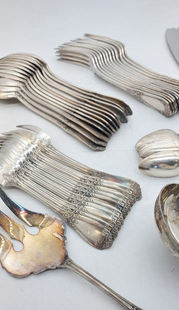 silver-plated metal HOUSEHOLD including :...