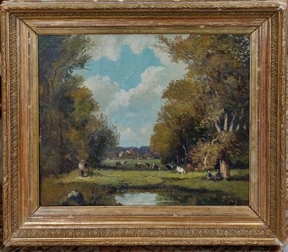 P.Gresy - Late 19th century school

Landscape...