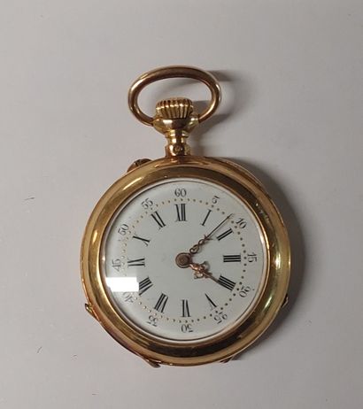 MONTRE A GOUSSET de dame en or

Cadran à...