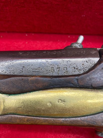 PISTOLET DE CAVALERIE modèle 1822

L : 34,5...