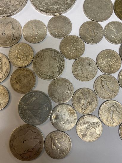 LOT OF SILVER PIECES including : 

- 2 pieces...