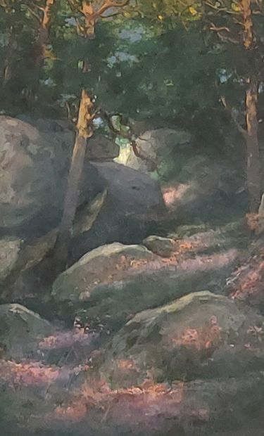 Antonin ROUX-RENARD (1870-1936)

Forest landscape

Oil...
