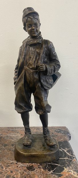 José CARDONA (1878-1923)

Le cireur de chaussures

Bronze...