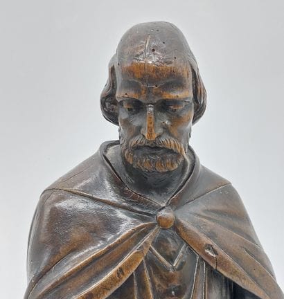 SAINT in carved wood

18th century

H : 33...