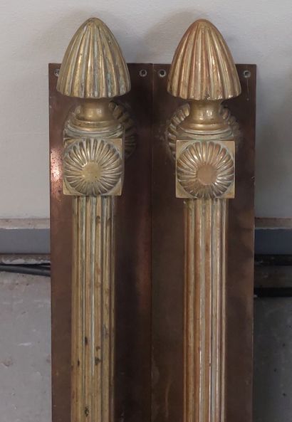 IMPORTANTES PAIRES DE POIGNEES de porte en...