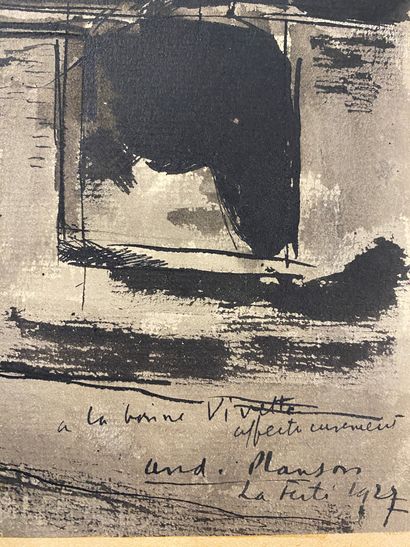 André PLANSON (1898-1981) 

La Ferté Sous...