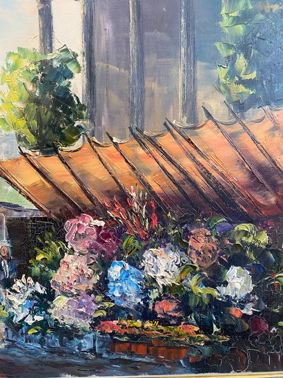 ECOLE DU XXème siècle

Marché aux fleurs

Huile...
