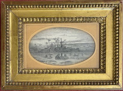 Alexandre Gabriel DECAMPS (1803-1860) ? 

Ecole...