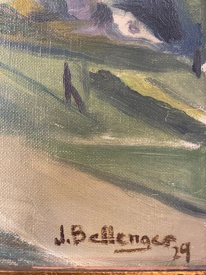 J. BELLANGER

Vue de village 

Huile sur...