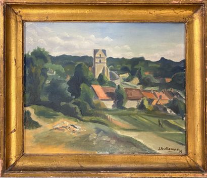 J. BELLANGER

Vue de village 

Huile sur...
