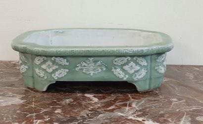 Japanese porcelain JARDINIERE

H : 10 W :...