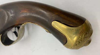 COPIE DE PISTOLET TROMBLON à silex 

L :...