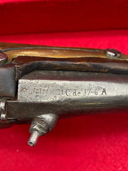 PISTOLET DE CAVALERIE modèle 1822

L : 34,5...
