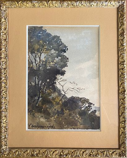 Henri Joseph HARPIGNIES (1819-1916)

Paysage

Aquarelle...