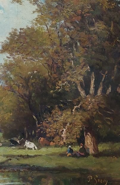 P.Gresy - Late 19th century school

Landscape...