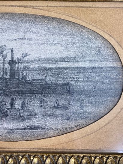 Alexandre Gabriel DECAMPS (1803-1860) ? 

Ecole...