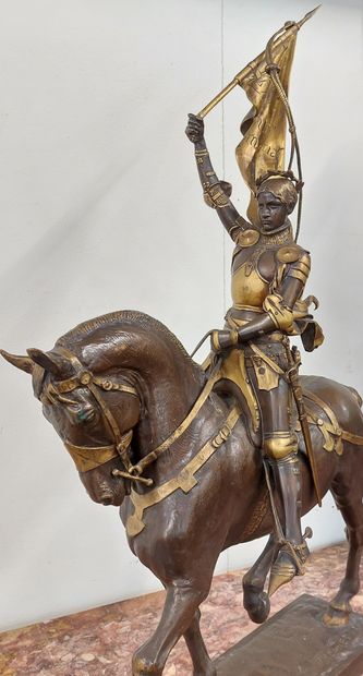 Emmanuel FREMIET (1824-1910)

Jeanne d'Arc

Bronze...
