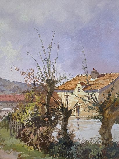 Eugène GALIEN-LALOUE (1854-1941) 

Vue de...