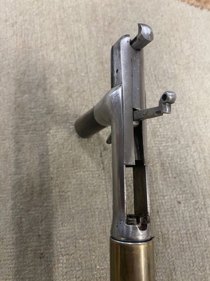 Metal, horn and brass SYSTEM CANE, bamboo...