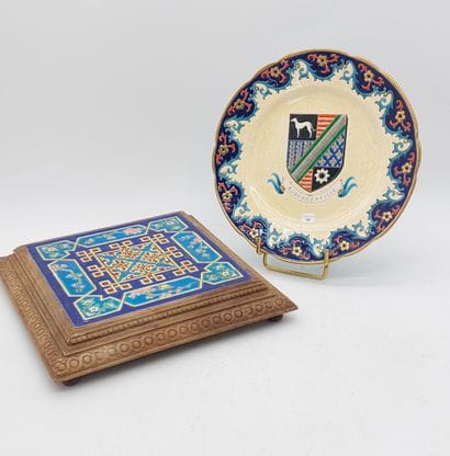 LONGWY

Assiette en émaux de Longwy 

H :...