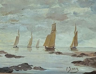 P. GAEZ ?

Marine

Oil on panel signed lower...