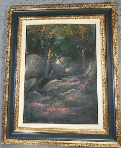 Antonin ROUX-RENARD (1870-1936)

Forest landscape

Oil...